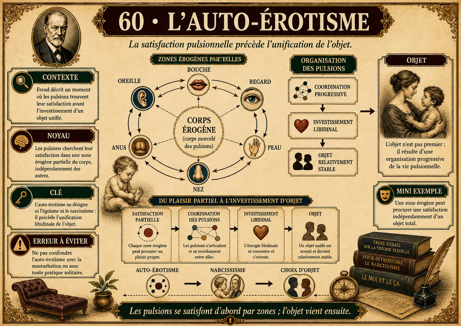 Carte 60 — L'auto-érotisme