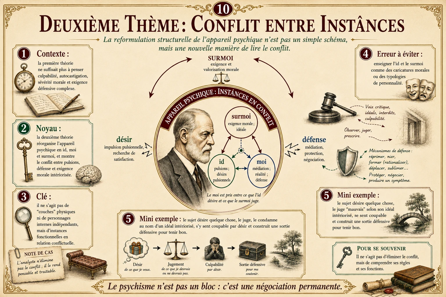 Carte 10 — Conflit entre instances