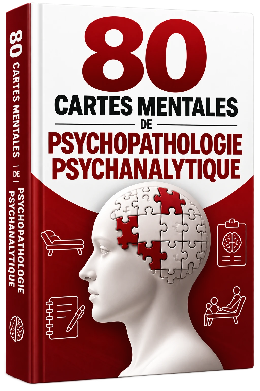 Couverture du bonus 80 Cartes De Psychopathologie